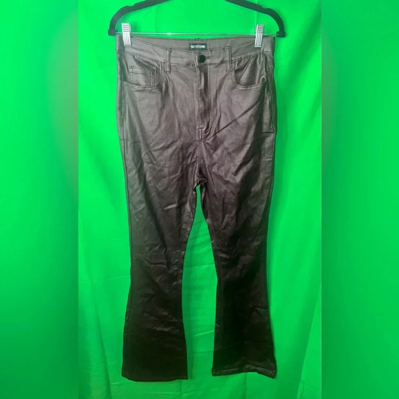 Pretty little thing brown flare, leg jeans, size 10 - Picture 2 of 7